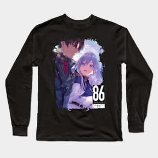 Shinei Nozen and Anju Emma  86 Eighty Six Long Sleeve T-Shirt